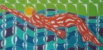 Schwimmende 3